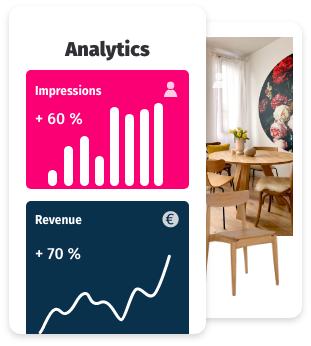 Visualisation of an analytical dashboard for increasing sales through CSS product placements